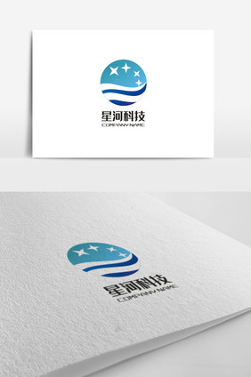 时尚高端简约大气科技公司logo设计