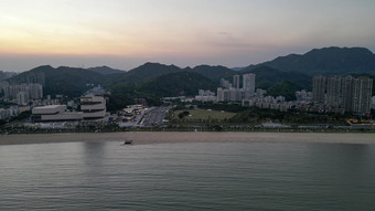 航拍珠海城市风光