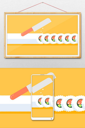 料理寿司动图GIF