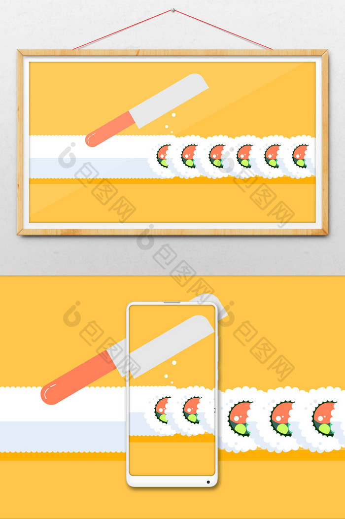 料理寿司动图GIF