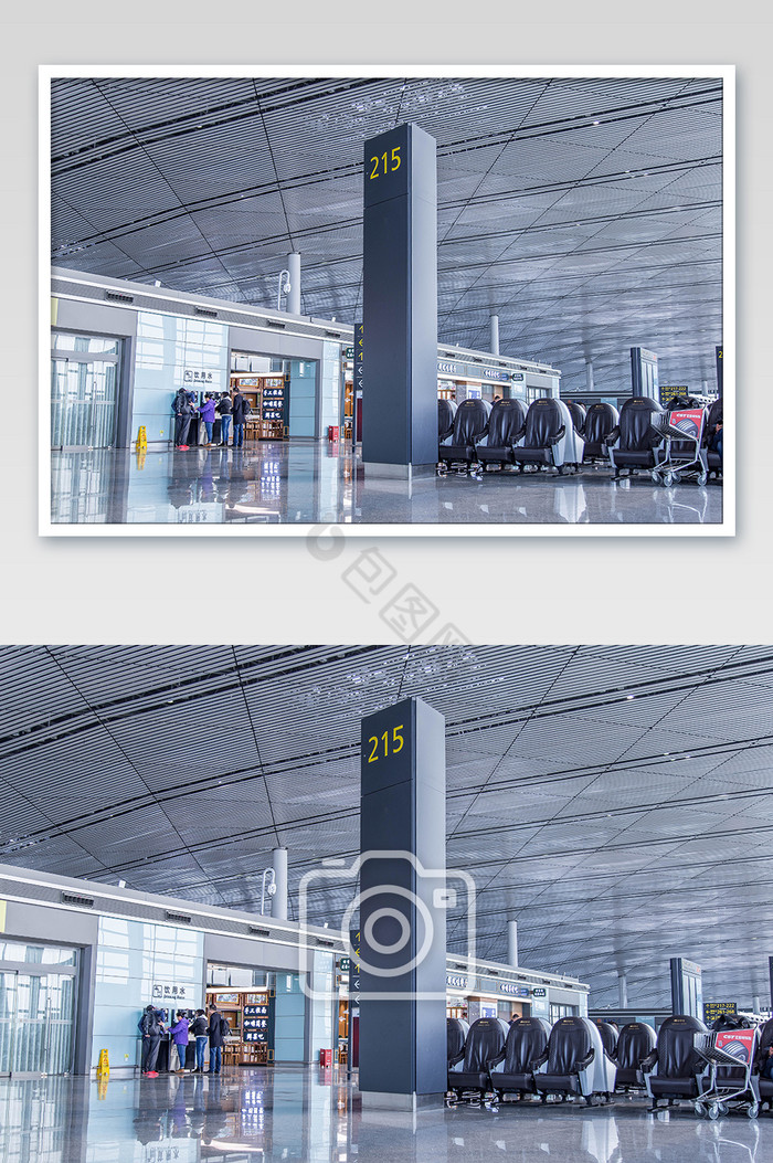 商务机场候机室摄影图图片