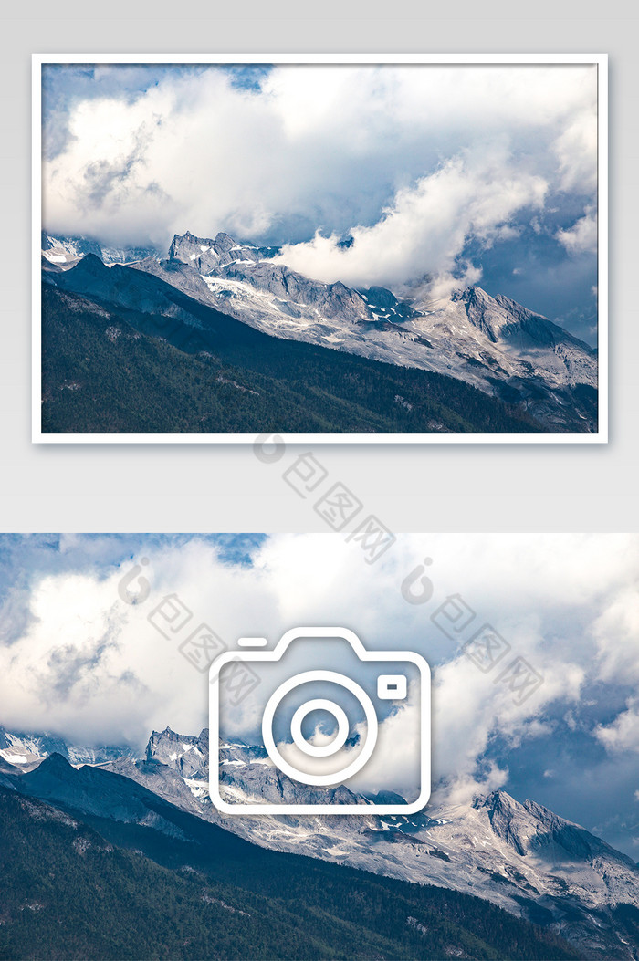 自然风景雪山风光摄影图图片图片