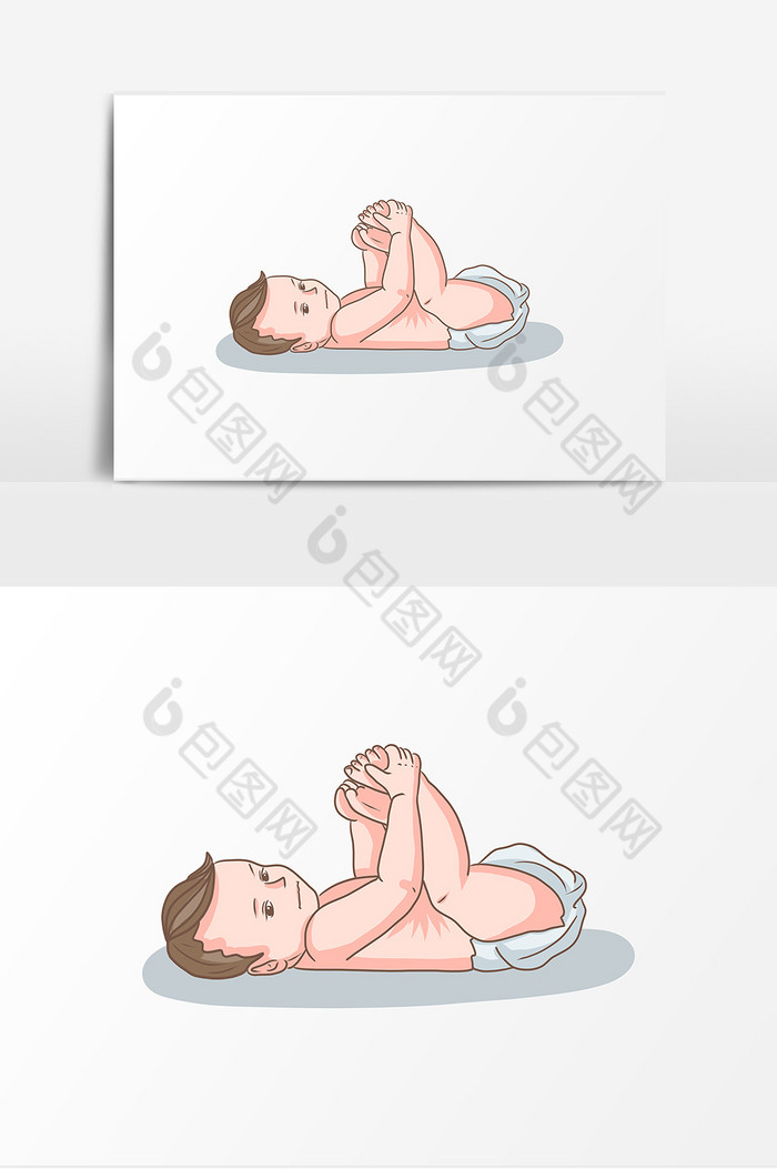 平躺婴儿图片图片