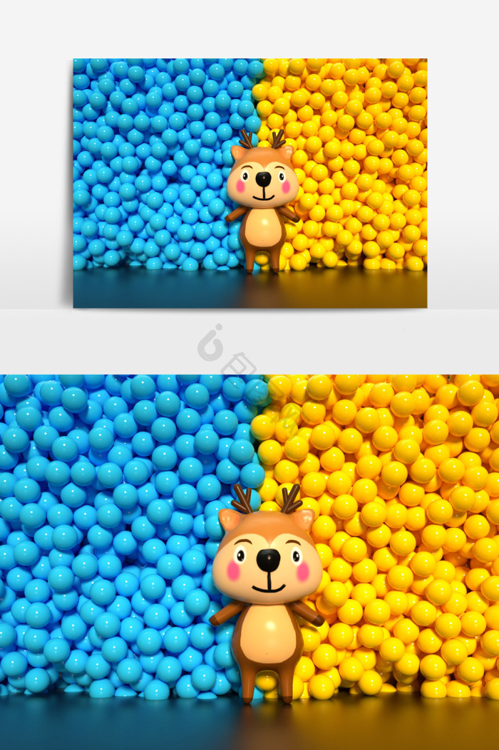 3d动物森林草原