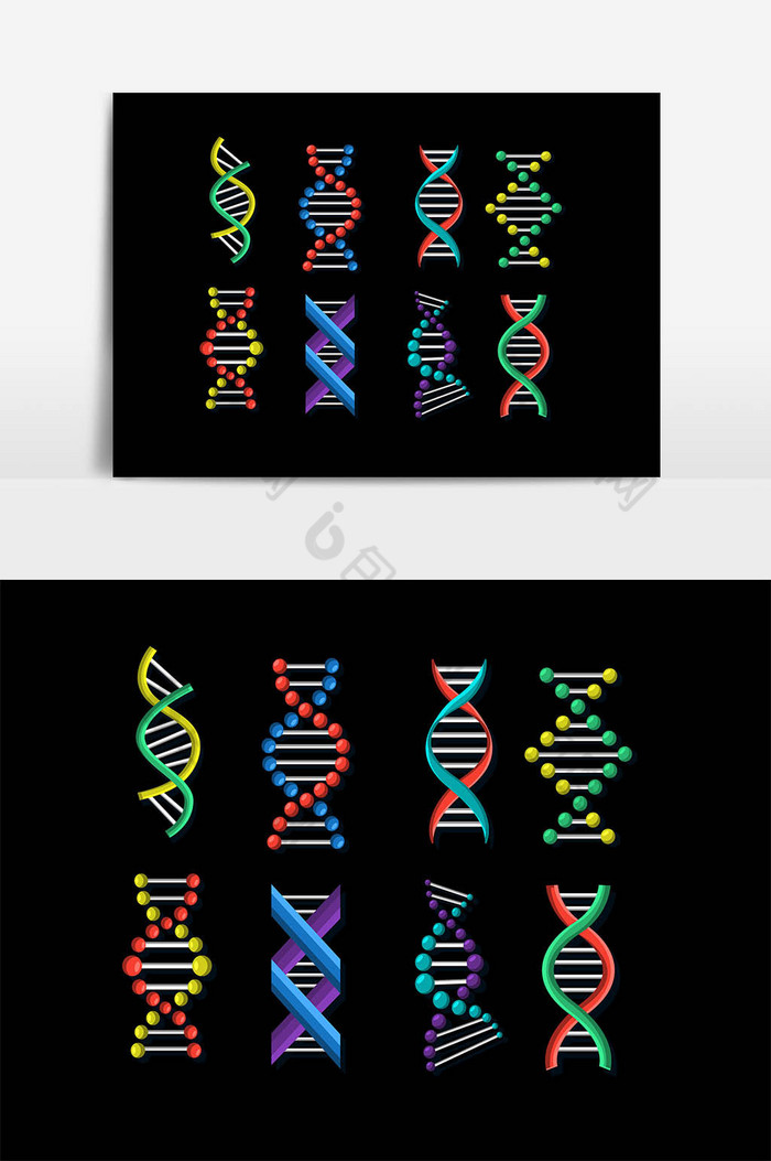DNA链条图片图片