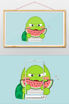 吃瓜表情包动图GIF