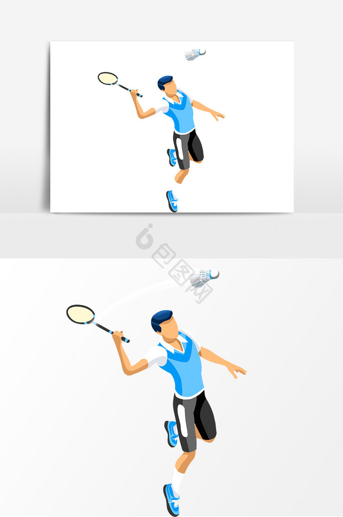 羽毛球运动员图片