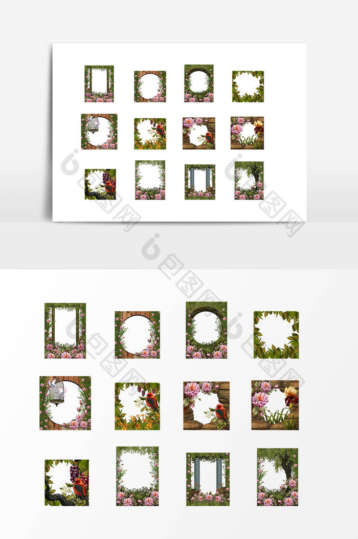 花卉边框图片图片