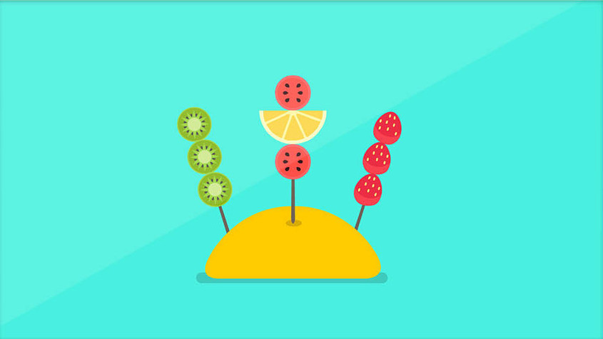 水果串串糖葫芦动图GIF图片