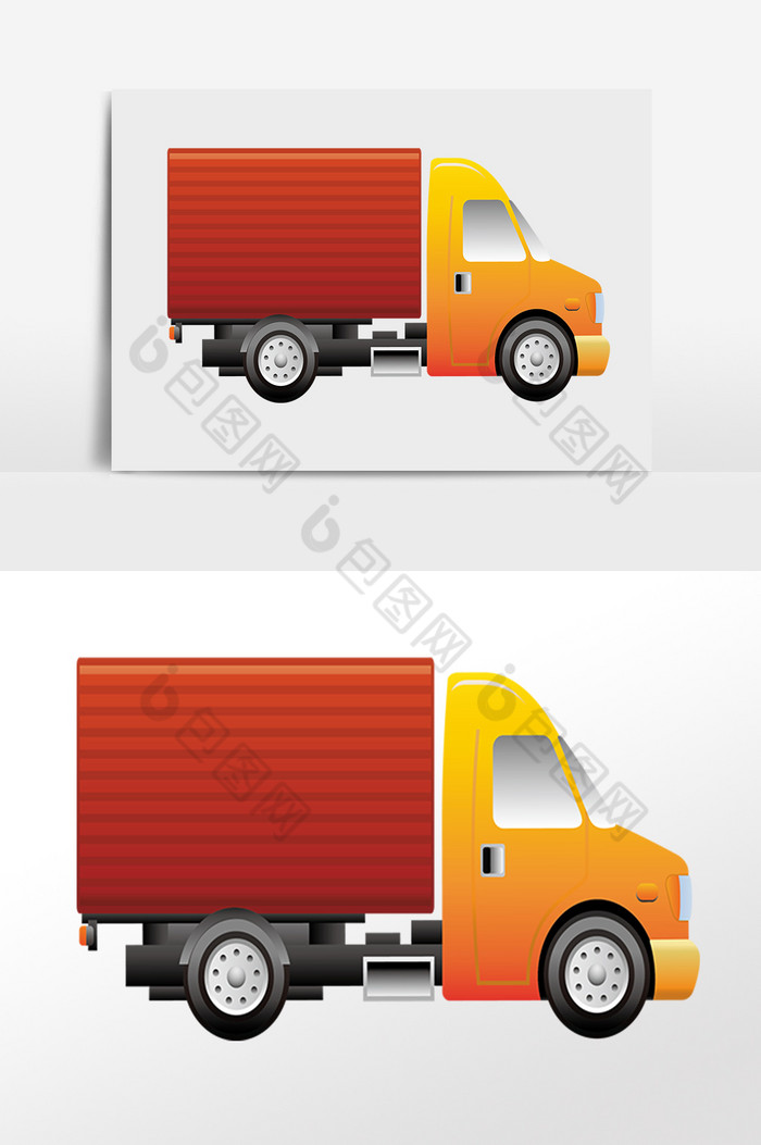 交通工具货箱车辆插画图片图片