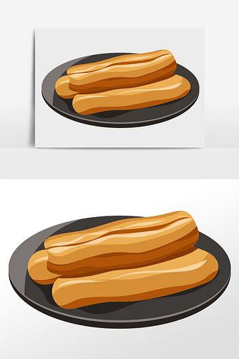 豆浆油条图片本素材所属分类为广告设计 ,主要用途为手绘卡通,尺寸为