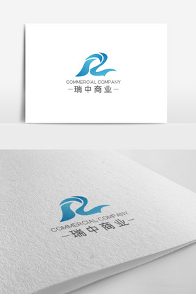 时尚大气高端简约商务公司logo模板