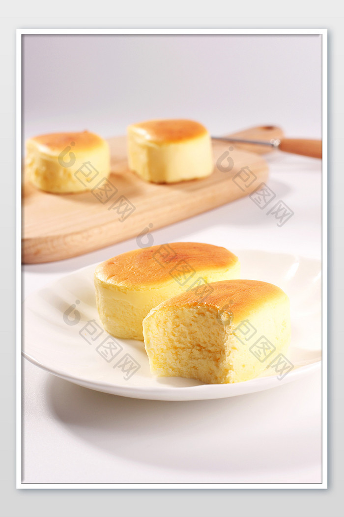 美食芝士蛋糕摄影图