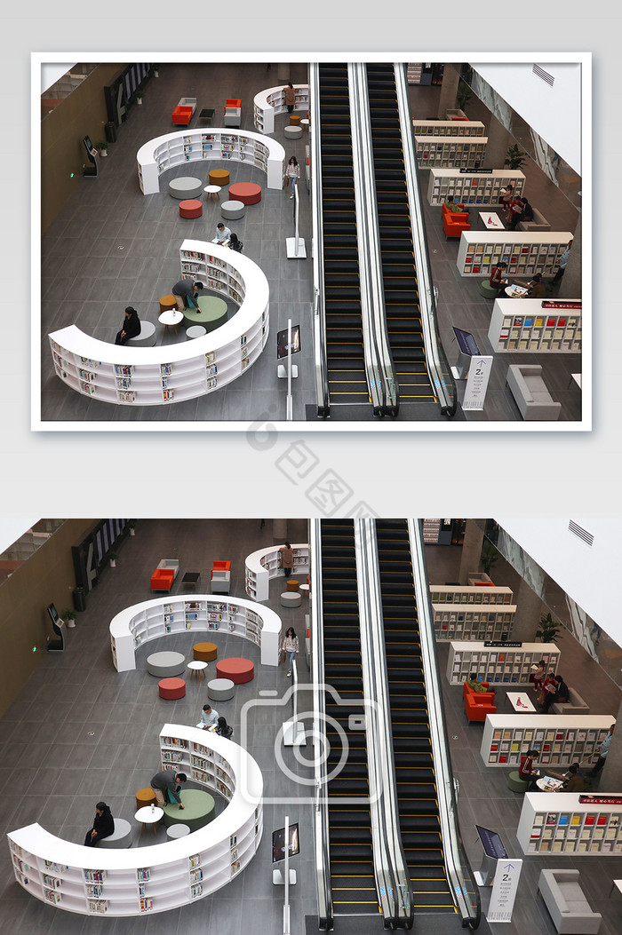 图书馆积累图片-包图网