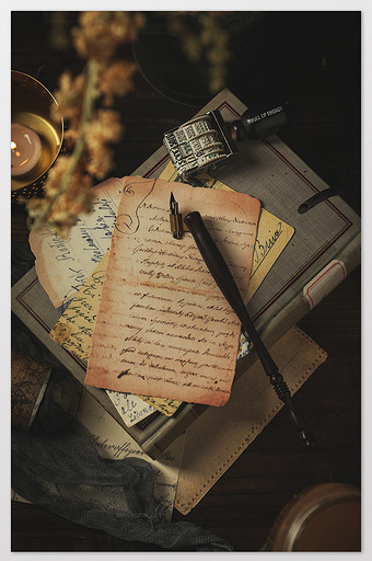 欧式复古摄影图