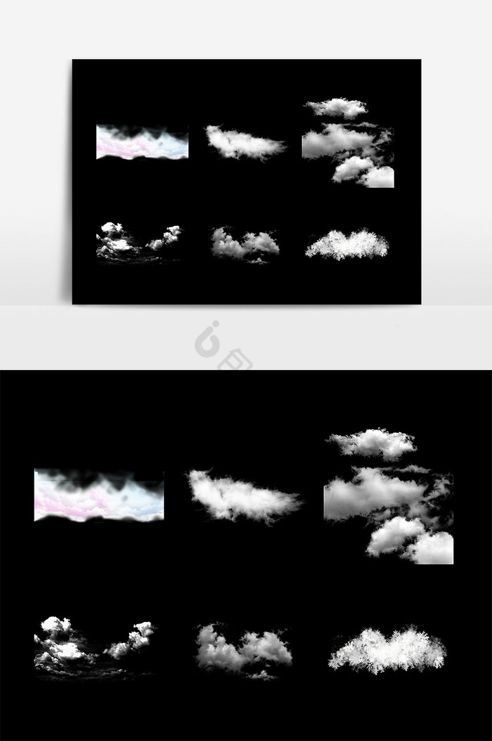 白云云朵图片