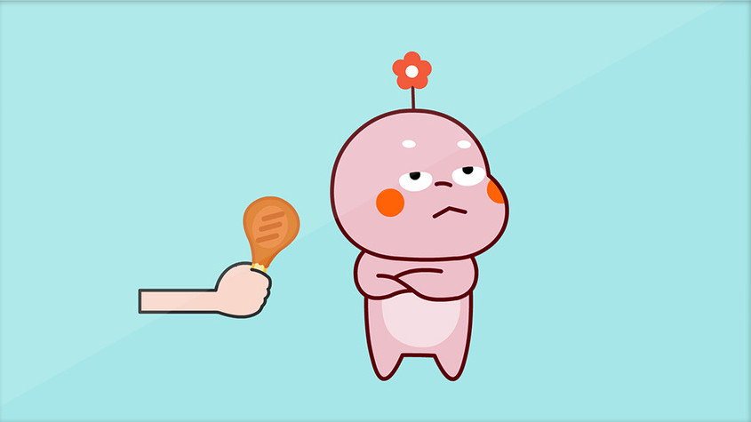 减肥节食表情包动图gif