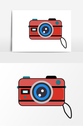 卡通相机元素