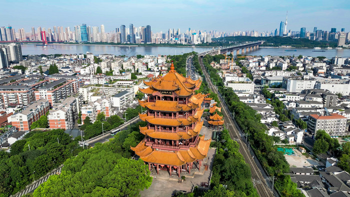 湖北武汉黄鹤楼景区