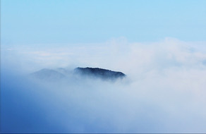 云雾云海白云山脉蓝天南岳景观摄影大图图片