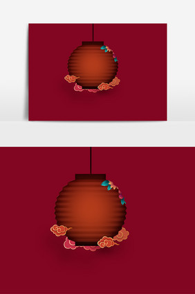 创意灯笼装饰素材