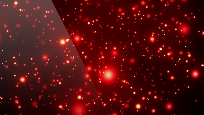 红色粒子斑点舞台年会企业宣传背景视频素材
