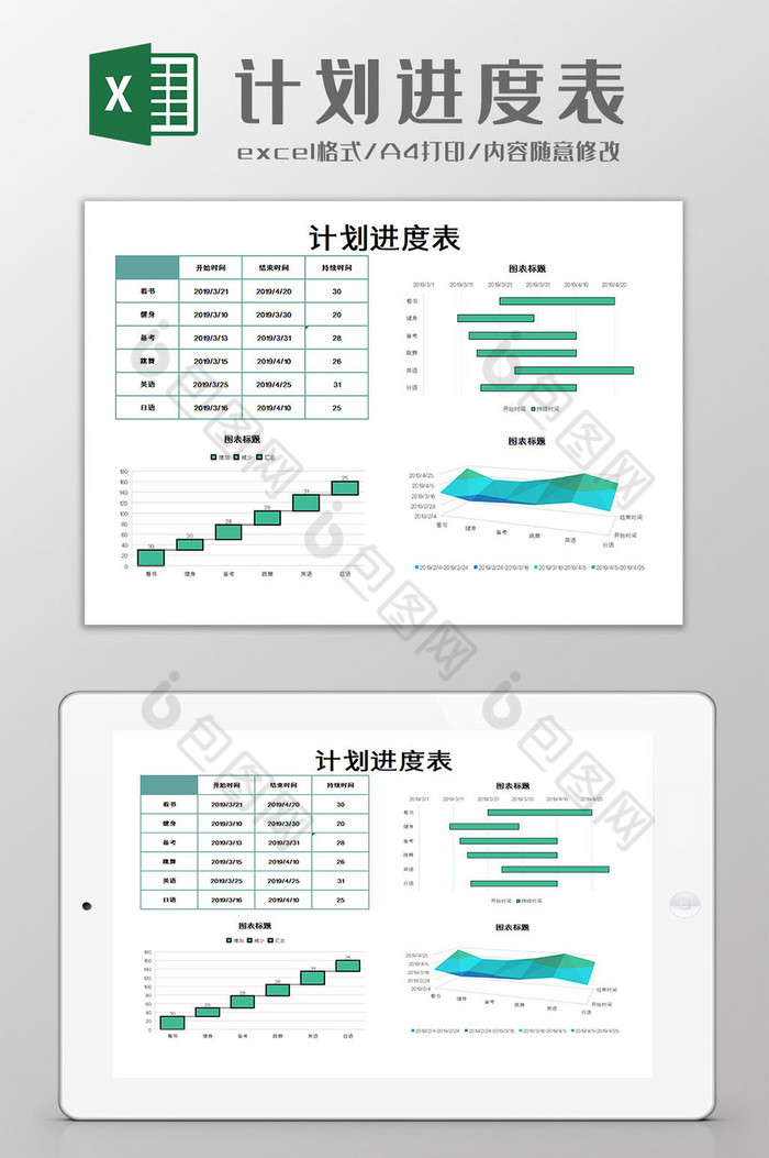 报表图表平均值图片