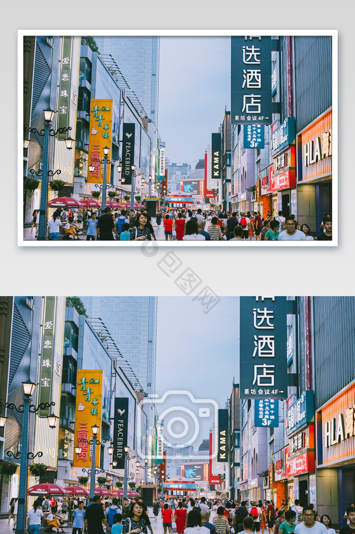 商业步行街图片-商业步行街素材免费下载-包图网