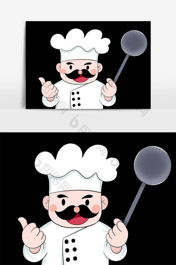 厨师形象图片图片