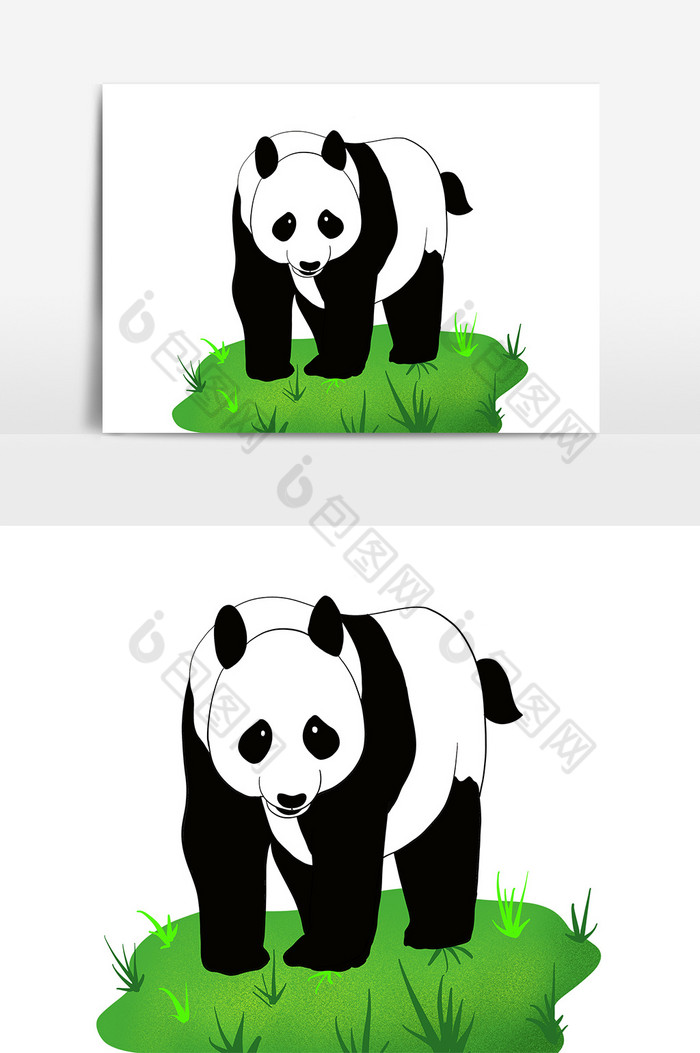 动物大熊猫形象图片图片