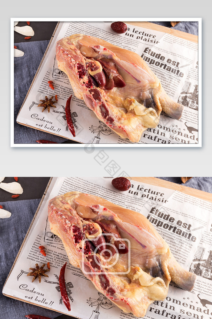 鸡肉新鲜鸡肉类健康美食素材高清摄影大图