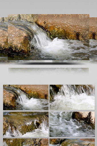 小河流水高清实拍图片