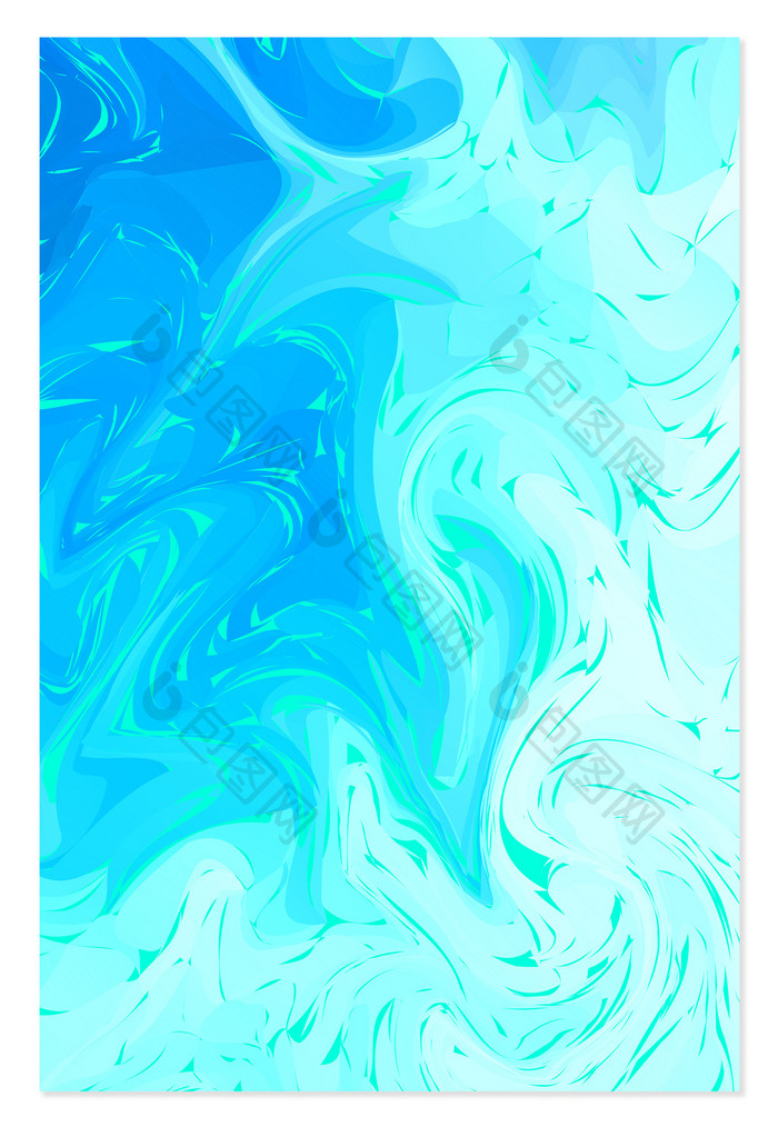 蓝色渐变底纹纹理质感抽象波浪背景