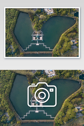 自然风景东湖绿道碧潭观鱼景区摄影图
