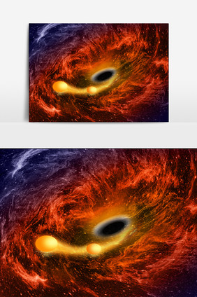 黑洞吞噬空间炫彩线条吸力线条 穿梭