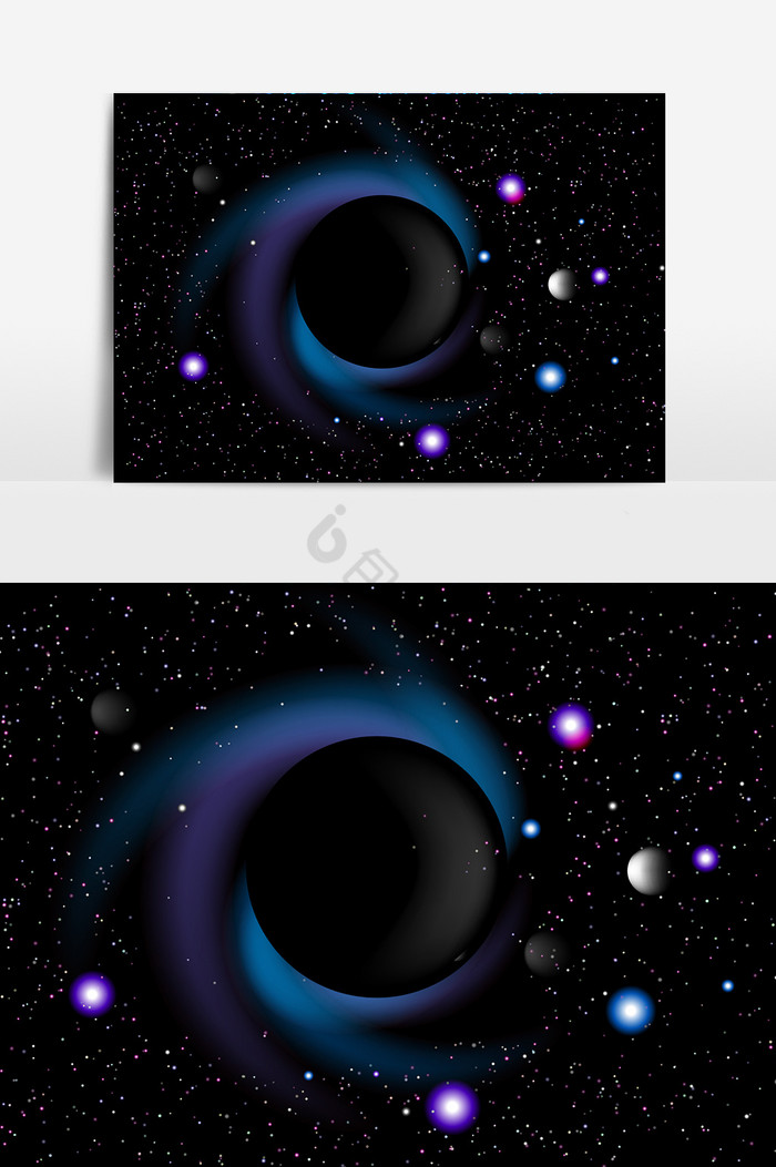 科技光线黑洞形象2图片