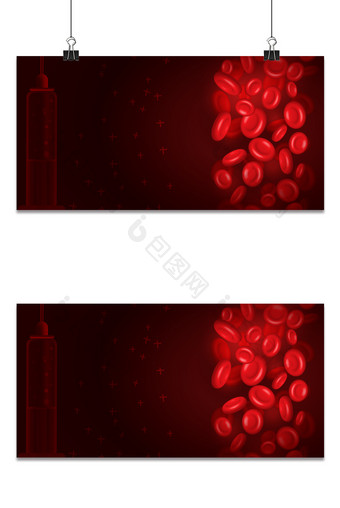 医疗科技红细胞高血压日健康背景图片