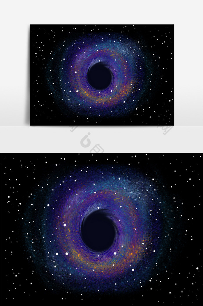 写实黑暗系宇宙黑洞图片图片