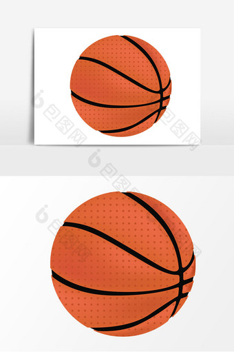 矢量篮球元素设计图片