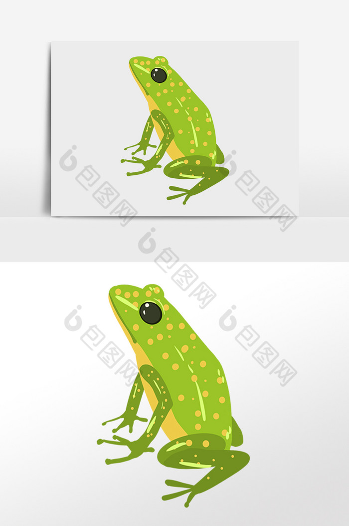 生物动物青蛙插画图片图片