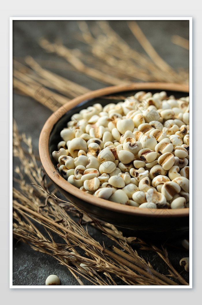 农产品粮食粗粮薏米摄影图片图片