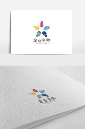 简约时尚手型商务通用LOGO