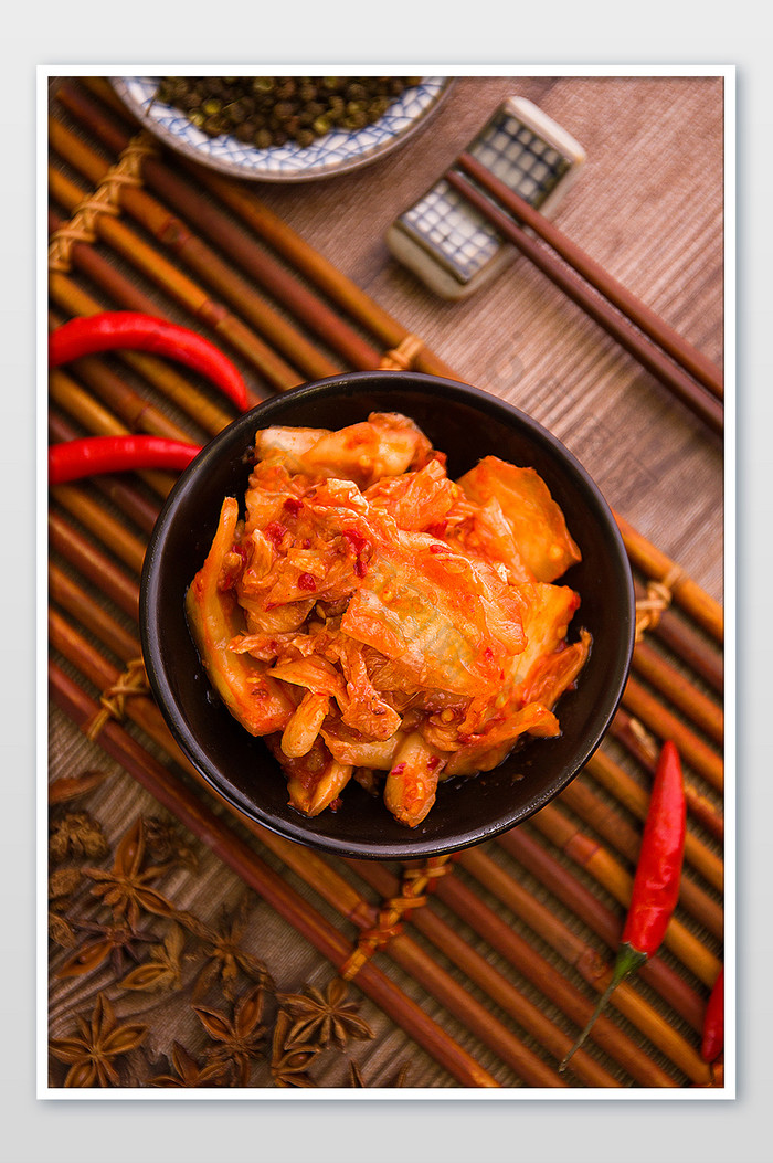 韩国泡菜辣白菜摄影图片图片