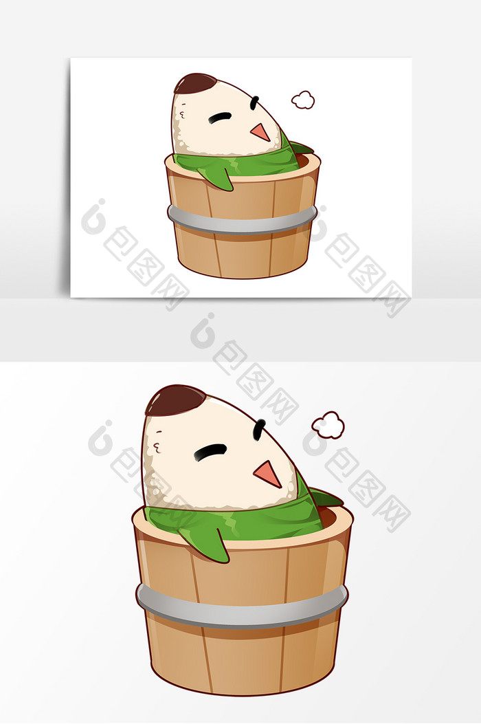 端午节粽子卡通元素形象