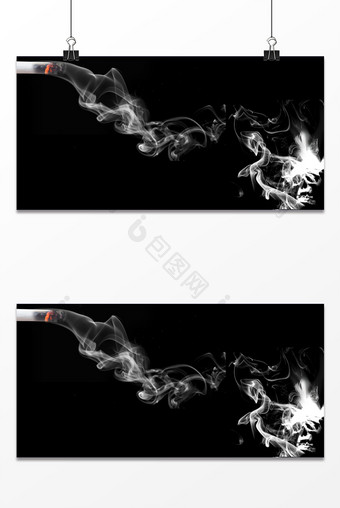 纹理质感烟雾香烟世界无烟日背景图片
