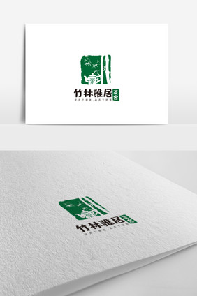 餐饮行业标志设计茶舍logo