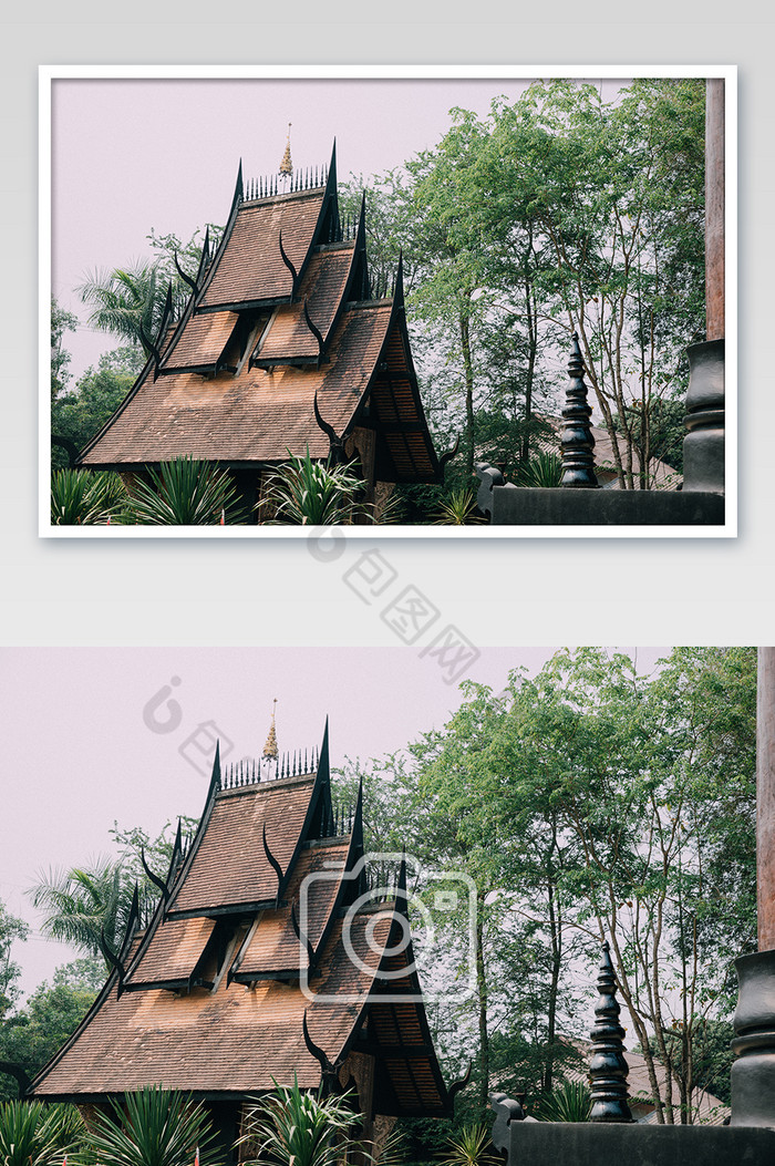 泰国独特庙宇建筑摄影图片图片