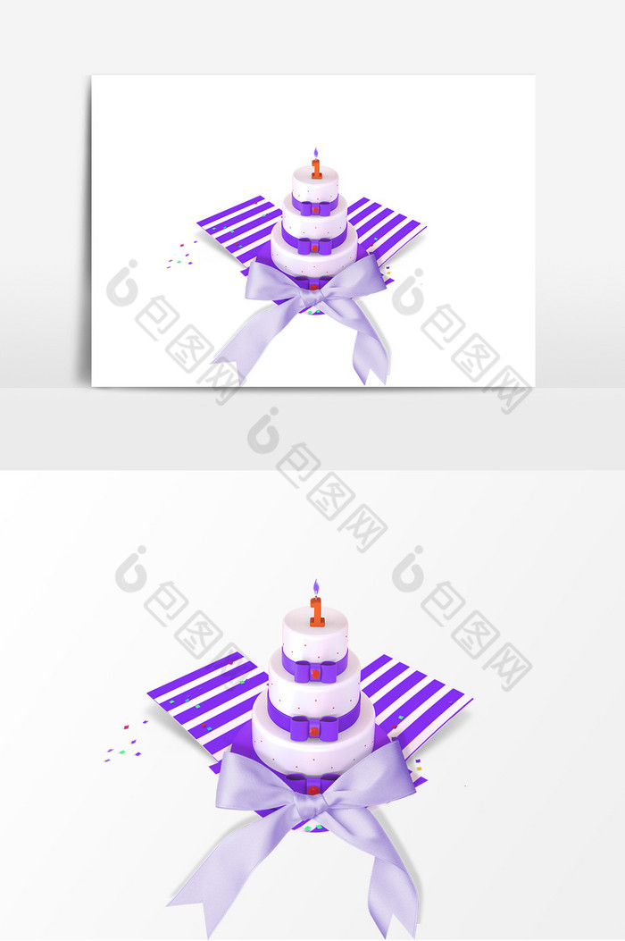 三层蛋糕生日蛋糕图片图片