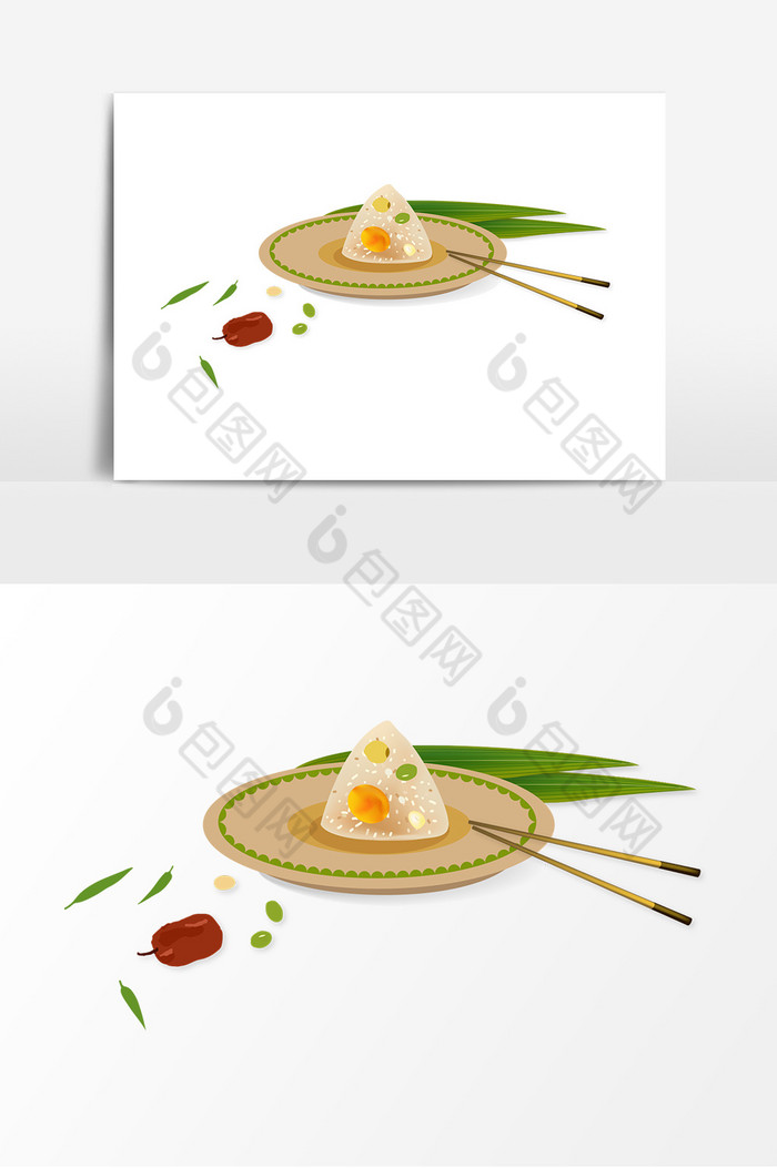 端午节果仁粽子图片图片