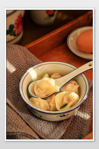 主食面食饺子馄饨云吞抄手扁食汤饺图片
